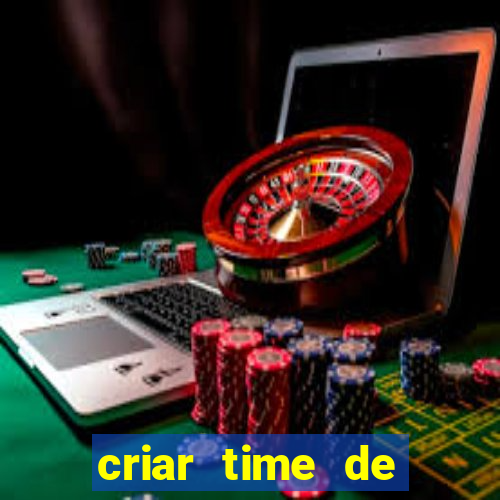 criar time de futebol simulador